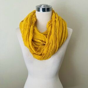 Golden Mustard Women's Infinity Scarf